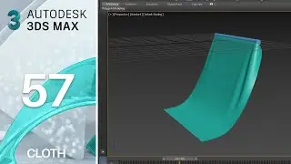 3dsmax Tutorial-57 |Cloth | Full Course in English | Beginners Tutorial