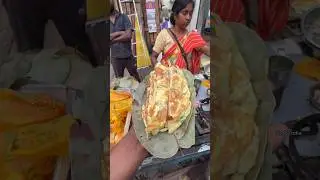 Hardworking Lady Serve Kolkata Style Bread Omelette at Canning Road | Kolkata Street Food