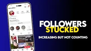 INSTAGRAM FOLLOWERS STUCKED PROBLEM | INSTAGRAM FOLLOWERS COUNT NOT SHOWING PROBLEM