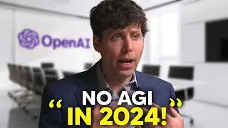 Sam Altmans SHOCKING New STATEMENT  NO AGI IN 2024 (Open AI)