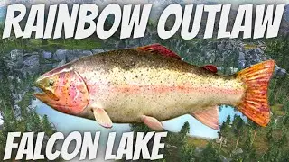 How To Catch Rainbow Outlaw MONSTER - Fishing Planet Falcon Lake Monster Fish