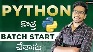 Python Live Batch in Telugu