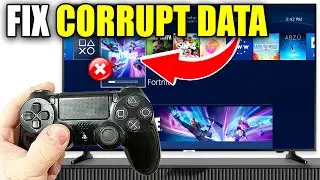 How To Fix Corrupted Data On PS4 - Easy Guide