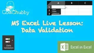 Excel in Excel: Data Validation