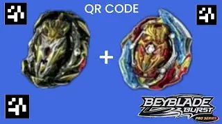 PRIME APOCALYPSE + UNION ACHILLES QR CODE BEYBLADE BURST PRO SERIES APP