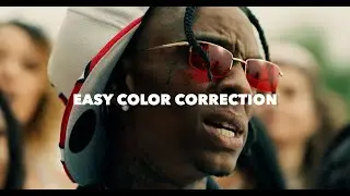 Easy Color Correction In 1 Step! + FREE LUT