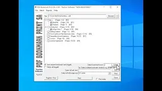 PDF Bookmark Print SA  - Getting Started - Full Guide