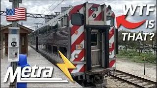 America's weirdest commuter train : METRA ELECTRIC !