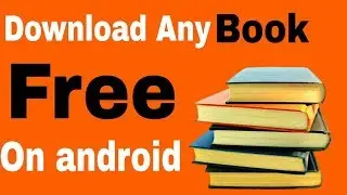 Download any Book In Pdf| how to download any book on android