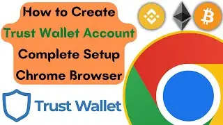 How to Create Trust Wallet Account on PC/Laptop Browser | Complete Setup (2023)