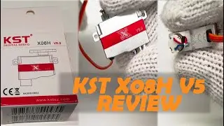 Review of KST X08H V5.0 digital wing servo and Arduino demo