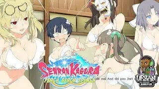 Senran Kagura Peach Beach Splash Story Mode Gessen Arc Episode 2 Gameplay No Commentary