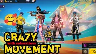 CRAZY MOMENT WITH SUBSCRIBERS || SUBSCRIBER REACTION ON ME 🥰 || GARENA FREE FIRE MAX || #totalgaming