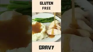 Grain & gluten free gravy with arrowroot powder