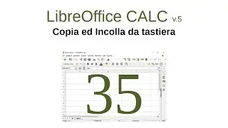 CALC 35 - Copia ed Incolla da tastiera