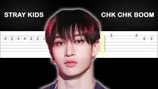 Stray Kids - Chk Chk Boom (Easy Guitar Tabs Tutorial)