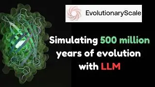 Simulating 500 million years of evolution with an LLM | ESM3 is Insane | Powered by NVIDIA