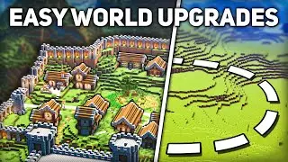 12+ Ways to INSTANTLY Upgrade your Minecraft World