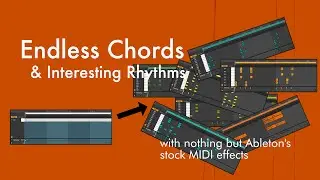 Generating Endless Chords with Ableton Live's MIDI Effects⎮Generative Music Part 3