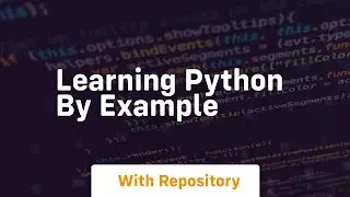 learning python by example