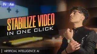 STABILIZE VIDEO IN ONE CLICK 🔥 | Mobile | After Effects