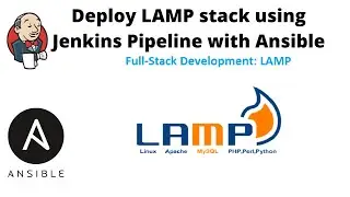 Deploy LAMP stack | Using Jenkins Pipeline with Ansible playbook | Jenkins Pipeline Tutorial | CI Cd
