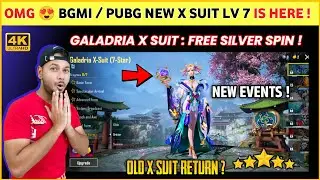 NEW EVENT 😍 Galadria X Suit is Here | New X Suit Bgmi | Bgmi / Pubg New X Suit | Galadriel X Suit