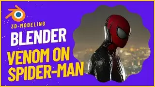 CREATE Venom Symbiote Like a Pro in Blender FAST!