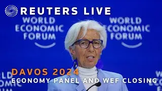 LIVE: WEF session on global economic outlook and closing ceremony