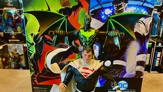 McFarlane DC Multiverse Justice Lords Superman vs Batman Beyond Figure Review