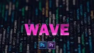 Photoshop Text Animation Tutorial | Wave Text Effect