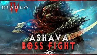 ALMOST Perfect Ashava World Boss FIght - Diablo IV Highlights - Beta Day 2