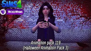 Animation Pack #119 | The Sims 4  | Wicked Whims Animations | Horror/Halloween Animation Pack 3