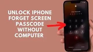 How to unlock iPhone forget screen passcode !! Unlock iPhone password without computer ✅✅