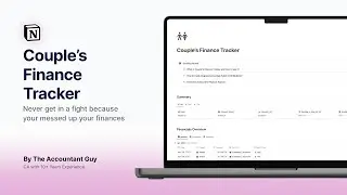 Couples Finance Tracker in Notion | Finance Tracker in @Notion