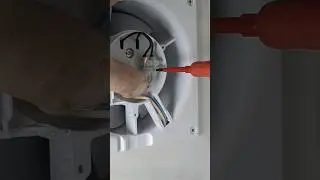 installation and connection of a fan in the bathroom#shorts