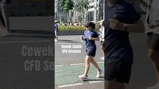 CEWEK CANTIK JOGING #calmdown#cewekcantik#running#cewekidaman