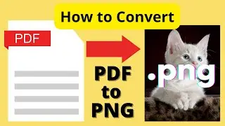 How to Convert PDF to PNG Free