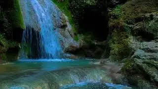 Waterfall relaxation video for stress relief asmr, asmr sleep relaxation, asmr sounds for yoga & spa