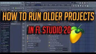 How to run older projects in FL Studio 20 | Data content missing fix |