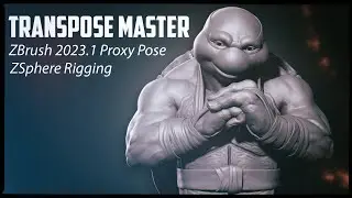 Transpose Master with ZSphere Rigging!