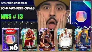 I Used EVERY Free Reward and Locker Codes to Get 6 Free Opals in MyTeam! NBA 2K25 No Money Spent