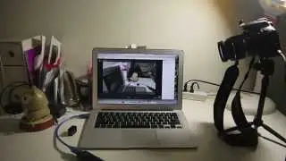 Use DSLR Camera as a Webcam for GOOGLE plus hangout by UVC HDMI grabber card
