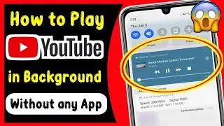 How to Play YouTube Videos in Background Without any App 2022 (Android & iOS)