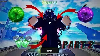 I pulled a secret in Part 2 LOL [AFSX | Anime Fighting Simulator X] (ROBLOX)