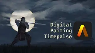 Samurai - Digital Painting Timelapse