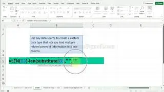 Count all words in a cell | MS Excel Tips & Tricks Tutorial