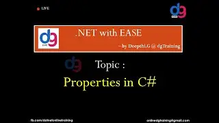 Properties In C# | Properties In C Sharp | .net Tutorial For Beginners | dgTraining