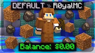 TRYING TO BECOME *RICH* AS A DEFAULT SOTW! | Minecraft Skyblock | OpLegends Dystopia