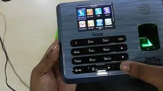 Unbox ZKTeco Fingerprint Time Attendance Device | TX628